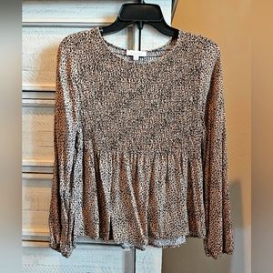 Women's Peplum Top